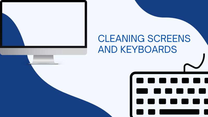 Safely Cleaning Electronics: A Guide to Keeping Screens and Keyboards Sparkling