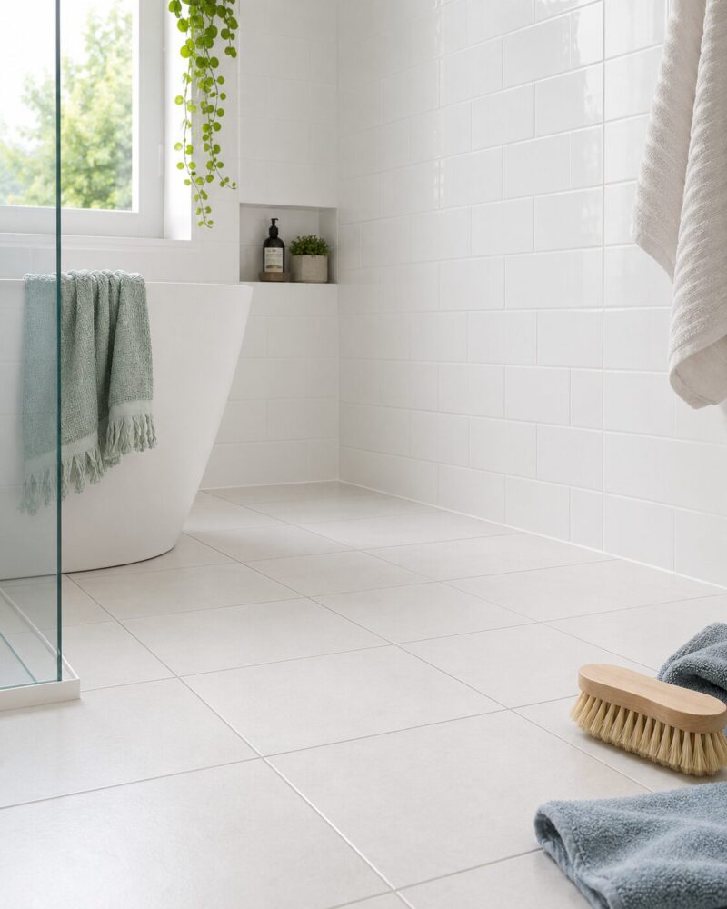 The bathroom grout and tile guide